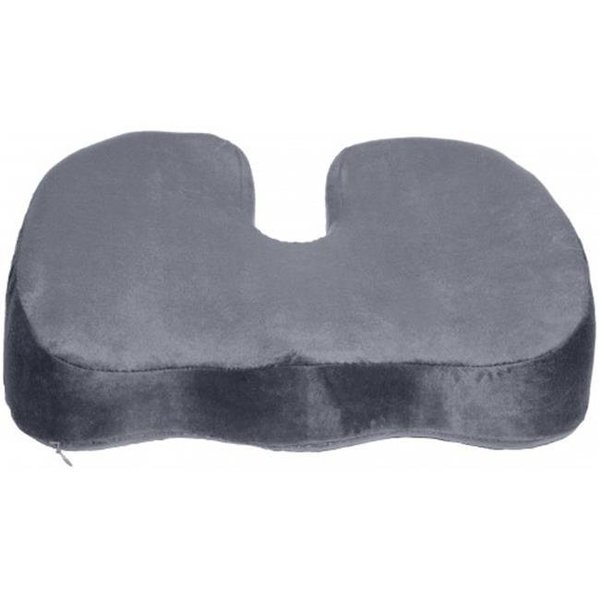 Living Healthy Products Living Healthy Products CCTP-gel-08gry Coccyx Orthopedic Gel-Enhanced Comfort Foam Seat Cushion; Grey CCTP-gel-08gry